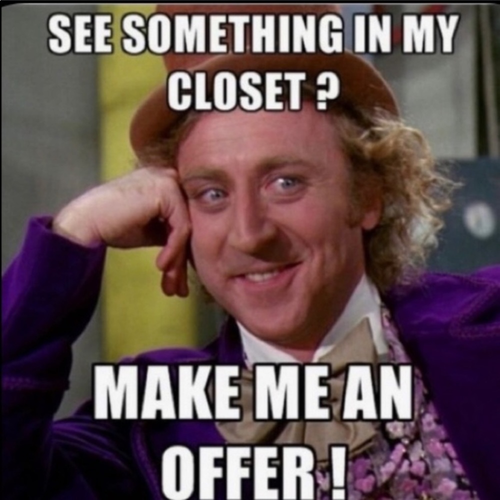 I consider all reasonable offers!  😁